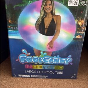 Illuminated Large LED Pool Tube